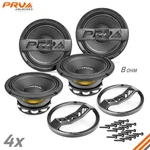 4X Prv Audio 6MR500-NDY Midrange Neodymium 6.5" Speakers 8 Ohm 2000W 6GRILL-POLY. Fixed Price $559.28.