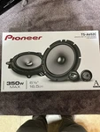 Pioneer TS-A652C 6.5IN 16.5CM Component Speaker System 350W Max 80W Rms. Fixed Price $100.00.