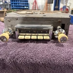 Studebaker. Nice, Original Car Radio Solid State With Knobs Model Ac 3352. Fixed Price $54.00.