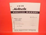 1938 Motorola Auto Radio Service Manual Models 8-30 40 50 60 70 80 Golden Voice. Fixed Price $31.99.