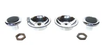 1968 Buick, Skylark, And Riviera Radio Knobs, Set, W/front Mounting Nuts. Fixed Price $30.00.