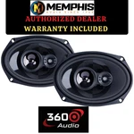 Memphis PRX6903 60W 6"X9" 3-WAY Power Reference Coaxial Speakers (pair) Black. Fixed Price $149.95.