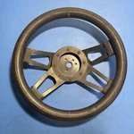 Vintage 13.25 Steering Wheel Spoke Black Universal No Hub Rat Rod. Fixed Price $32.00.