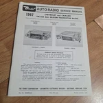 1967 Chevrolet Impala Ss Camaro Convertible Bendix Am-fm Radio Service Manual. Fixed Price $19.99.