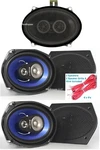 1964-1965 Chevelle Camino Dual Dash Speaker + X 9'S For Stereo Radio. Fixed Price $199.00.