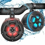 Pyle 4" 800W Waterproof Marine Tower Speaker System Bluetooth, Rgb Lights. Fixed Price $99.98.