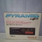 Pyramid Gold Series 3018-D Digital Am/fm Cassette Car Stereo 40 Watts Output. Fixed Price $79.99.