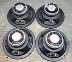 Four (4) Old School Usa Made Pyle Driver 8" Subwoofers - Need Foam SW817/4. Fixed Price $249.99.