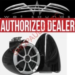 Wet Sounds Icon 8-B Fc Ss V2 Withx Mount Kit- Black 150W Rms Tower Speakers. Fixed Price $1199.99.
