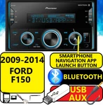 2009-14 Ford F150 Pioneer Bluetooth Usb Aux Car Radio Stereo Package. Fixed Price $229.99.