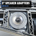 3" Speaker Mounting Adapters Set For Audi B8 / 8.5 (A5 A4 S5 Q5). Fixed Price $35.00.