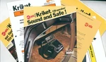 1976 Afs Kriket Cb Speaker Voice Communications Mobile Radio Dealer Brochure Lot. Fixed Price $18.50.