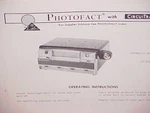 1967-1970 Automatic 8-TRACK Tape Player Service Manual GES-6394-PAK 8111-1. Fixed Price $15.99.