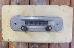 Vintage Motorola Transistor Powered Car Radio Am Untested With Heavy Metal Plate. Fixed Price $125.00.