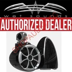 Wet Sounds Icon Swivel Clamp Tower Speakers Black 8-B Sc V2 150W Rms. Fixed Price $1499.99.