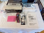 Vintage Kraco KID-598 Am/fm Stereo Radio Auto Reverse Cassette Player. Fixed Price $99.99.
