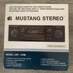 Mustang Am/fm/mpx Radio Cassette Car Stereo Graphic Eq 100X2 CRF-470B. Fixed Price $149.99.