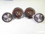 1970'S Ford Radio Knobs All In Pics D70A-18A932 Aa Set, Excellent. Fixed Price $24.99.