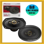 Pioneer TS-A6978S A-series 6" 9" 4 Way Coaxial 650 Watt Max Car Audio Speaker. Fixed Price $68.99.