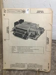August 1958 Photofact Oldsmobile Radio Model 989131 Information Data - Read. Fixed Price $15.00.