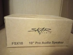 Skar FSX10 4-OHM 400-WATT Pro-audio Mid-range Speaker. Fixed Price $25.99.