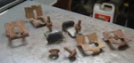 1970 1972 Monte Carlo Chevelle Upper Door Panel Retainer Brackets & Rub Guides. Fixed Price $72.99.