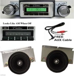 1971-1973 Cadillac Radio + Dash Speakers Custom Fit Stereo 230. Fixed Price $304.00.