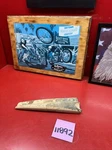 Ford 1947 Truck Pickup Split Right Rh Hood Emblem Single Front Trim Oem F1 F2 F3. Fixed Price $69.50.