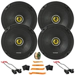 4X Kicker 46CSC674 6.75" 300W 2-WAY Car Audio Speakers W/wire Harness +. Fixed Price $203.99.