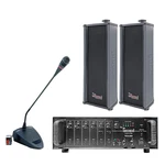 Outdoor Speakers Stereo In Wall 100W Passive Home Audio System 2 Pieces. Fixed Price $99.20.
