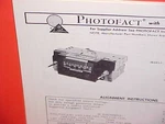 1973 Ford Ltd Thunderbird Lincoln Mark Iv Mercury Am-fm Radio Service Manual. Fixed Price $25.99.