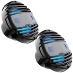 Hertz Hmx Ld-tc 8" 4-OHM Coaxial Marine Speakers With Rgb Leds, Black Gri.... Fixed Price $479.99.