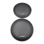 Alpine 6.5 Inch Round Speaker Grilles Black Mesh Covers Pair Genuine Oem. Fixed Price $18.99.