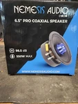 Nemesis Audio NA-PRO65 Way 6.5" 240 Watts Rms Ohm Coaxial Speaker. Fixed Price $79.95.