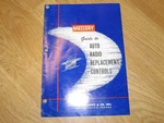1953 Mallory Auto Radio Replacement Controls Guide/catalog Store Brochure J1321. Fixed Price $24.99.