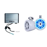 Memphis Audio MXA82TW White 8" Tower Speakers Including Clamps And MM500.4V M.... Fixed Price $1439.91.