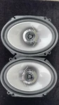Set Of Pioneer TS-G6841R 6"X8" 2-WAY Car Speakers Open Box. Fixed Price $35.00.