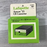 Lafayette Amcon 23 Cb Converter - Converts Am/fm Radio Into Receiver. Fixed Price $44.01.