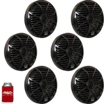 Wet Sounds Bundle SW-650-B Black Grill 6.5" Marine Speakers 100 Watts Rms Each. Fixed Price $1151.97.