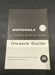 Motorola Transistor Radio CTM8X For 1958 Chevrolet -owner's Guide. Fixed Price $11.20.
