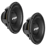 2X Prv Audio 10MR2000-NDY 10" Midrange Speakers 4000 Watts Neodymium 8 Ohm Pro. Fixed Price $499.82.