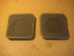 1970 1974 Cuda Challenger Mopar E-body Dash Outer 3 Speaker Metal Grills. Fixed Price $395.95.