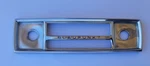 Early Porsche 911/ Volkswagen Bug Chrome Blaupunkt Frankfurt Radio Faceplate. Fixed Price $85.00.