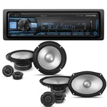 Alpine UTE-73BT Bluetooth Receiver, S2-S65C & S2-S69C Type Component Speakers. Fixed Price $554.85.