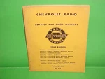 1962 Chevrolet Corvette Truck Delco Am Radio Guide-matic Service Manual Original. Fixed Price $39.99.