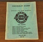 1961 Chevrolet Radio Service & Shop Manual Oem Gm Guide-matic Headlamp Control. Fixed Price $30.00.