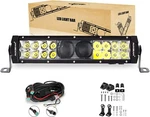 12"IN Auxbeam 5D-PRO Series Led Dual Row Light Bars Combo With Projectors. Fixed Price $80.50.