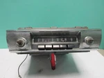Original 1956 Ford Push Button Am Radio Bezel Fairlane Sunliner 12 Volt. Fixed Price $100.00.