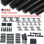 5FT 3 4 6 8 10MM Auto Car Vacuum Silicone Hose Line Pipe Tube Kit +connectors. Fixed Price $37.80.