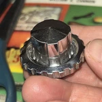 1948 Ford Radio Tuning Knob Delux 1940 Rare Original Old Vintage Usa Chrome. Fixed Price $28.00.